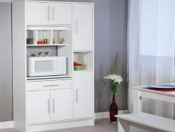 Keukenmeubel Mady - 5 Kasten & 1 Lade - Wit