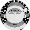 Kindertapijt Joy Rond , Santa Sinterklaas Voor Kinderen - Structuree Cercle 160 Cm