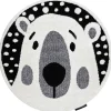 Kindertapijt Joy Rond , Teddy Beertje, Voor Kinderen - Structureel, Cercle 160 Cm