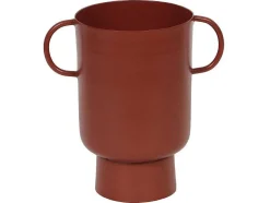Kleine Vaas Met Handvatten - H17 Cm - Terracotta - Bilian