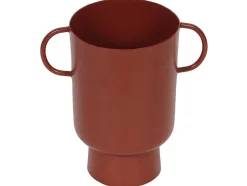 Kleine Vaas Met Handvatten - H17 Cm - Terracotta - Bilian