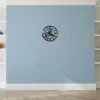 Klok Vintage, Zwart, Zilver, 50X0,16X50 Cm, Epikasa