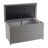 Kussenbox Van Polyrattan Mcw-D88 Iii, Basic Grijs, 51X100X50Cm 170L
