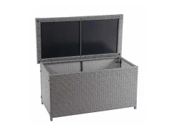 Kussenbox Van Polyrattan Mcw-D88 Iii, Basic Grijs, 51X100X50Cm 170L