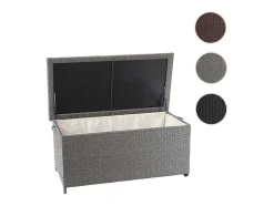 Kussenbox Van Polyrattan Mcw-D88 Iii, Premium Grijs, 51X100X50Cm 170L