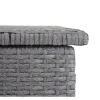 Kussenbox Van Polyrattan Mcw-D88 Iii, Basic Grijs, 51X115X59Cm 250L