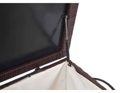 Kussenbox Van Polyrattan Mcw-D88 Iii, Premium Bruin, 51X100X50Cm 170L