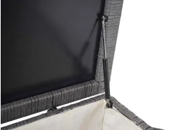 Kussenbox Van Polyrattan Mcw-D88 Iii, Premium Grijs, 51X115X59Cm 250L