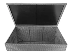Kussenbox Van Polyrattan Mcw-D88 Iii, Basic Grijs, 80X160X94Cm 950L