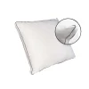 Kussengevoelig Hoofdkussen In Perkaal Katoen - 91 Draden/Cm - 50 X 70 Cm - 700 Gr - Wit - Auxence