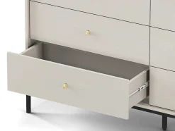 Ladekast Met 6 Laden - Beige - Bogdan