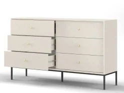 Ladekast Met 6 Laden - Beige - Bogdan