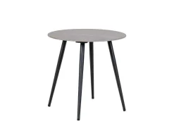 Lazio Bijzettafel O45Cm Grijs.