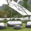 Loungeset Van Geweven Hars - Grijs - Zitbank, 2 Fauteuils En Salontafel - Whiteheaven