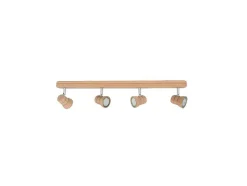 Lucy Plafondlamp, Eiken, 50X9X15 Cm, Epikasa
