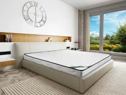 Matras 160 X 200 Cm Schuim Tijk Van Bamboe, Dikte 15 Cm - Kanani Van Naturea