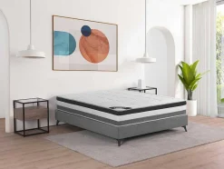 Matras 160X 200Cm Met 5-Zones Pocketveren En Vormgeheugen Dikte 28Cm - Loubio