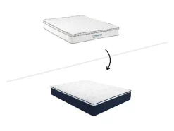 Matras 140X190Cm Met Pocketveren En Bijpassende Topmatras Dikte 24Cm - Altier Van Dreamea