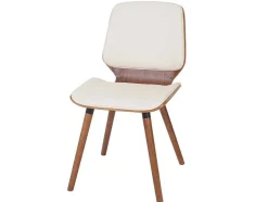Mcw-B16 Eetkamerstoel (Set Van 2), Kunstleer Creme