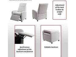 Mcw-H18 Fauteuil, Zwart