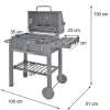 Mcw-K93 Barbecue Trolley