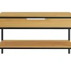 Meubel Onder Wastafel Van Licht Teakhout En Metaal - 120 Cm - Tukad