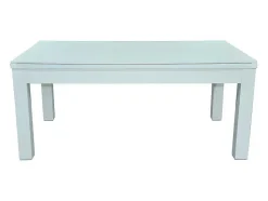 Moduleerbare Tafel - Wit - Biljart En Tafeltennis - L182 X B102 X H80 Cm - Henk