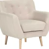 Monte Fauteuil Zandkleurig.
