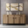Moon Multifunctioneel Kabinet, Walnoot, 160X42X75 Cm, Epikasa