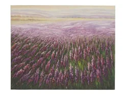 Olieverfschilderij Bloemenveld Handgeschilderd