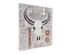 Olieverfschilderij Stier Handgeschilderd