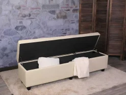 Opbergkist Arezzo Xxl, Creme