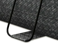 Ovaal Donkergrijs Buizenzwembad Met Visgraatmotief En Filterpomp Met Patroon - L424 X D250 X H100 Cm - Salamanque