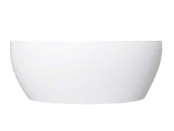 Ovale Wastafel Van Solid Surface - Wit - 58 Cm - Sengli