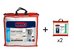 Pack Dodo Anti-Transpirant Dekbed 220X240Cm + 2 Hoofdkussens 60X60Cm Verkoelend Effect
