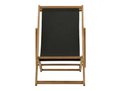 Peachy Tuinligstoel, Opvouwbare Strandstoel Grijs.