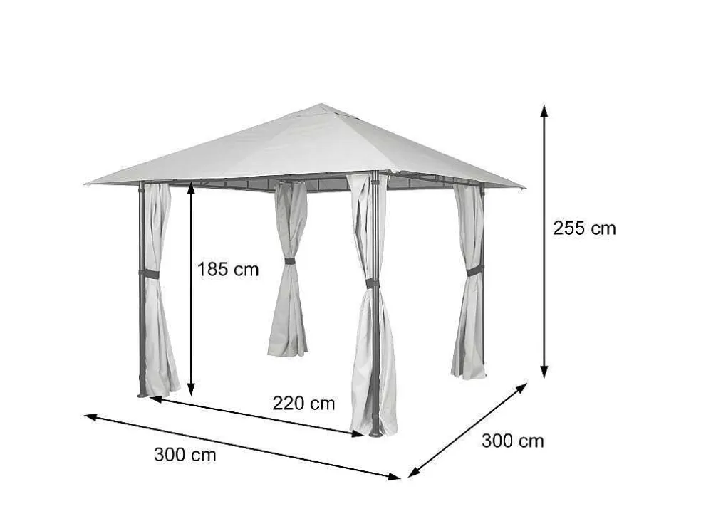 Pergola Mcw-J63, Antraciet