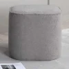 Piff Poef, Hocker O44Cm Teddystof Grijs.