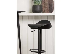 Plaza Barmeubelset Bartafel Zwart En 2 Adesto Barstoelen Zwart.