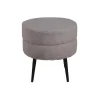Pot Poef O40Cm Beige.