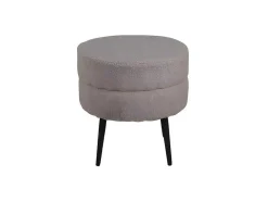 Pot Poef O40Cm Beige.