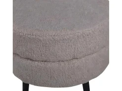 Pot Poef O40Cm Beige.
