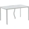 Professioneel Bureau Voor 1 Persoon - Wit - L120 Cm - Downtown