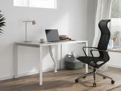 Professioneel Bureau Voor 1 Persoon - Wit - L120 Cm - Downtown