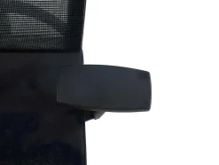 Professionele Ergonomische Bureaustoel - Met Hoofdsteun - Stof - Zwart - Wallstreet
