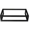 Rechthoekige Hangende Wastafel Met Drager - L40 X B22 Cm - Uchami