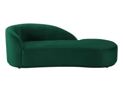 Rechtse Chaise Longue Met Bekleding In Groen Fluweel Lonigo Van Pascal Morabito