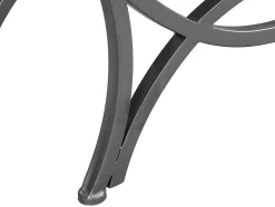 Rek Met 3 Legplanken In Mdf En Metaal - Houtlook En Zwart - Lolana