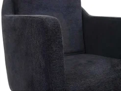 Relaxfauteuil Mcw-H93A, Stof/Textiel Donkergrijs