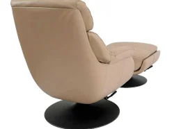 Relaxfauteuil Met Kruk Mcw-K99, Taupe